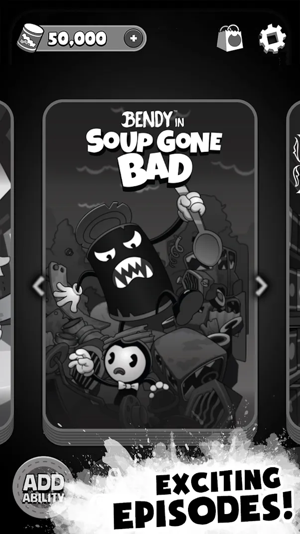 Bendy in Nightmare Run [мод: много денег] Screenshot 4