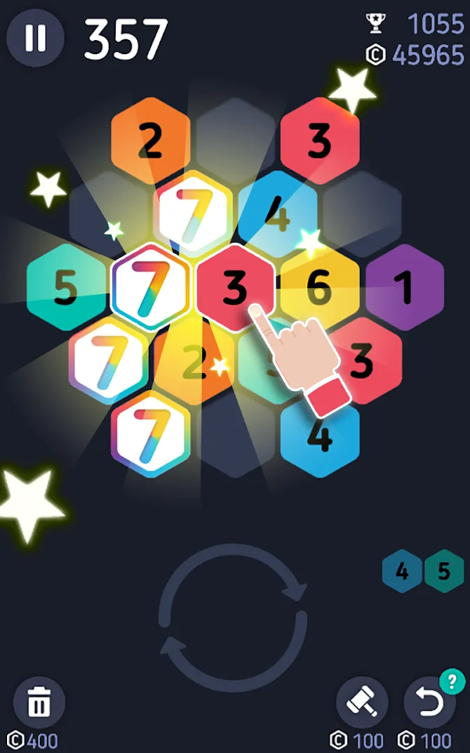 Make7! Hexa Puzzle Screenshot 2