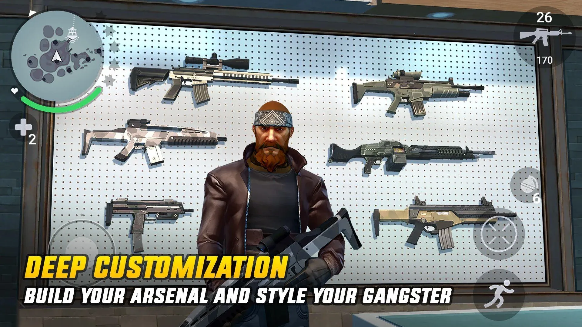 Gangstar: Новый Орлеан v2.3.1a APK Мод (Бесконечные боеприпасы) Screenshot 1 Gangstar: Новый Орлеан v2.3.1a APK Мод (Бесконечные боеприпасы) Screenshot 1