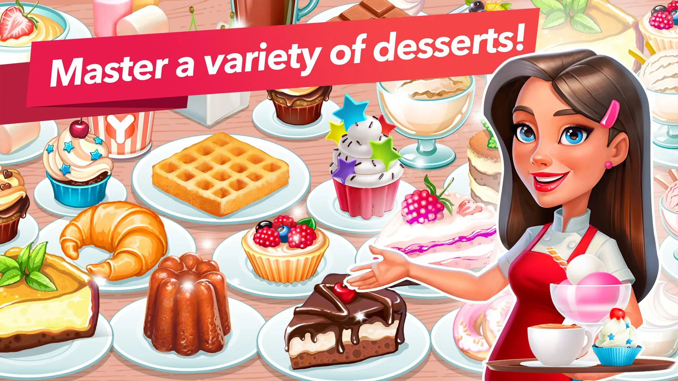 Моя кофейня — ресторан мечты v2026.5.1.0 APK Мод (Меню, Ускорение) Screenshot 5