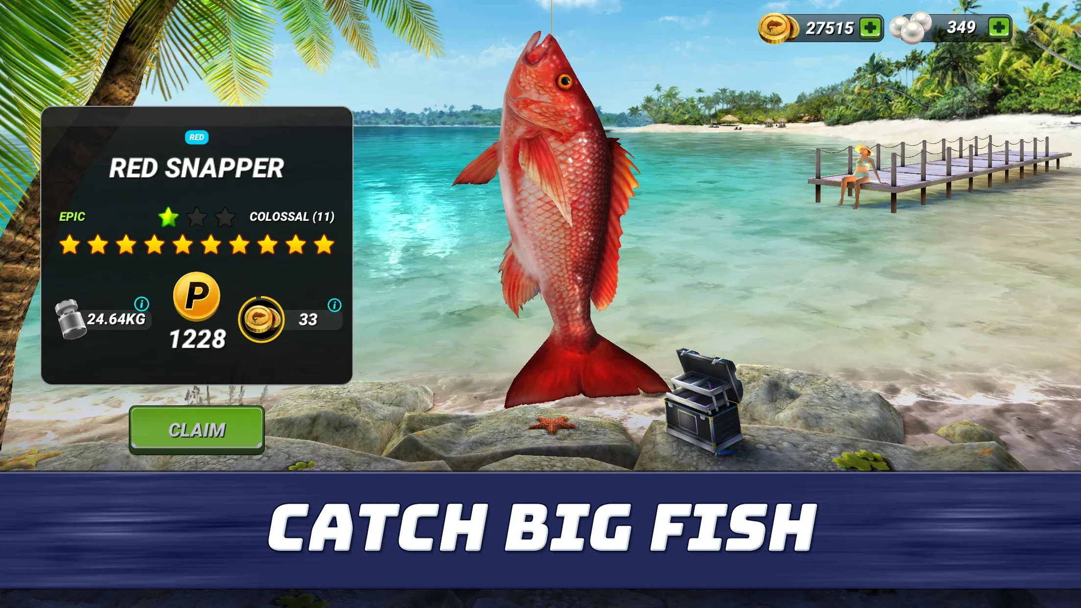 Fishing Clash v1.0.464 APK Мод (Бесплатные награды) Screenshot 1