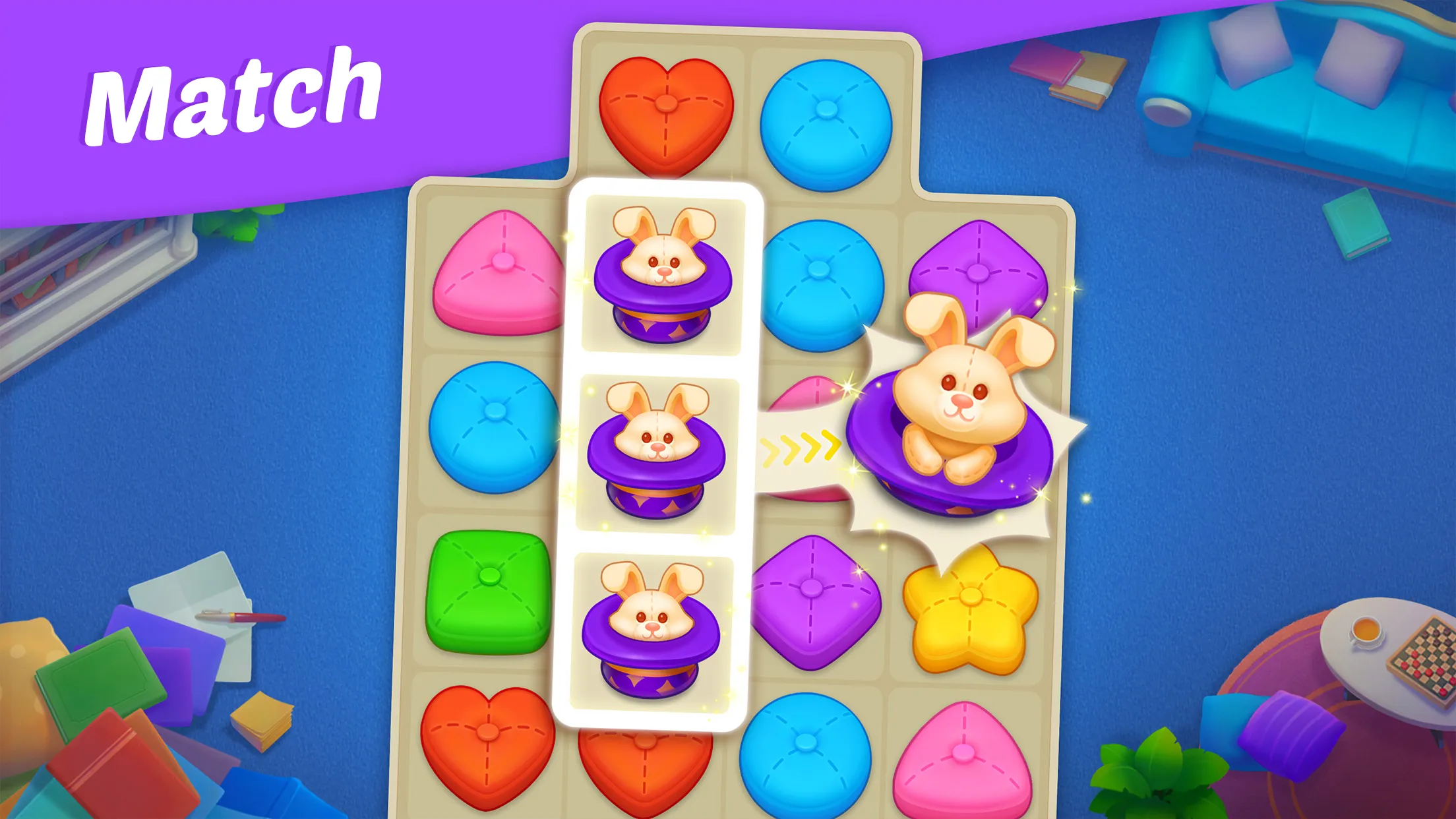Matchington Mansion v1.202.0 APK Мод (Много денег) Screenshot 5