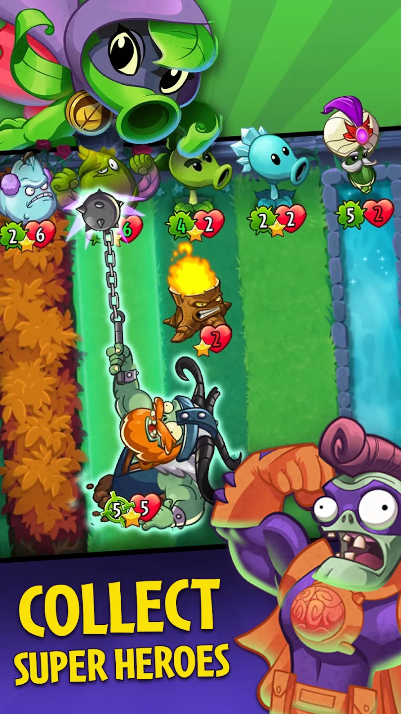 Plants vs. Zombies™ Heroes v1.65.27 APK Мод (Много денег) Screenshot 1 Plants vs. Zombies™ Heroes v1.65.27 APK Мод (Много денег) Screenshot 1