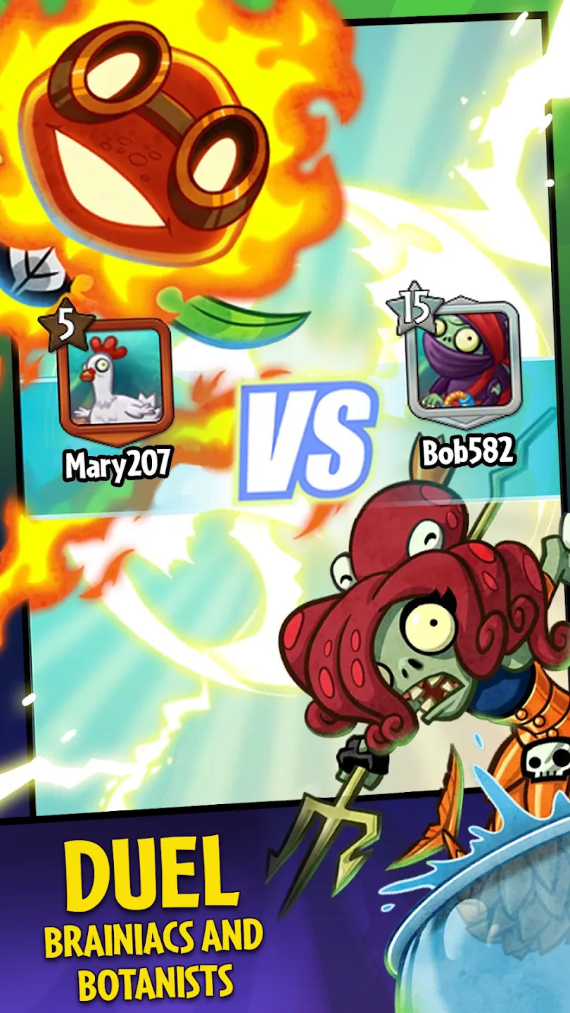 Plants vs. Zombies™ Heroes v1.65.27 APK Мод (Много денег) Screenshot 3 Plants vs. Zombies™ Heroes v1.65.27 APK Мод (Много денег) Screenshot 3