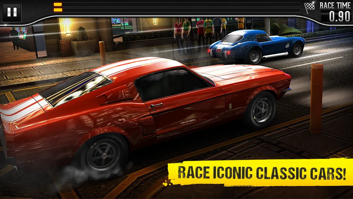 CSR Classics v3.1.3 APK Мод (Мега Меню, Много золота, денег и топлива) Screenshot 1 CSR Classics v3.1.3 APK Мод (Мега Меню, Много золота, денег и топлива) Screenshot 1
