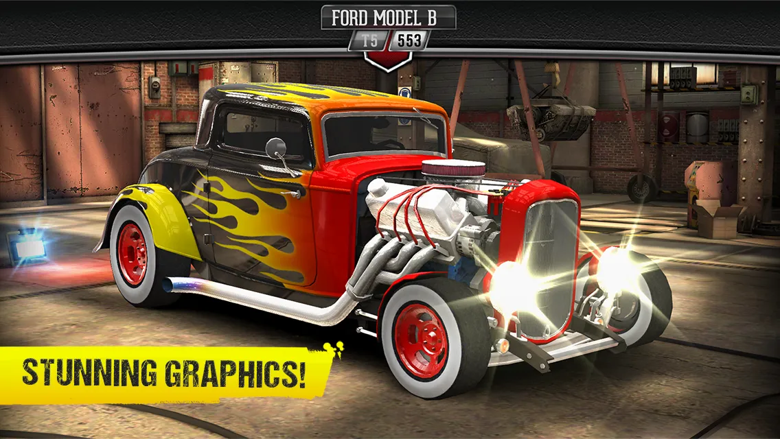 CSR Classics v3.1.3 APK Мод (Мега Меню, Много золота, денег и топлива) Screenshot 3 CSR Classics v3.1.3 APK Мод (Мега Меню, Много золота, денег и топлива) Screenshot 3