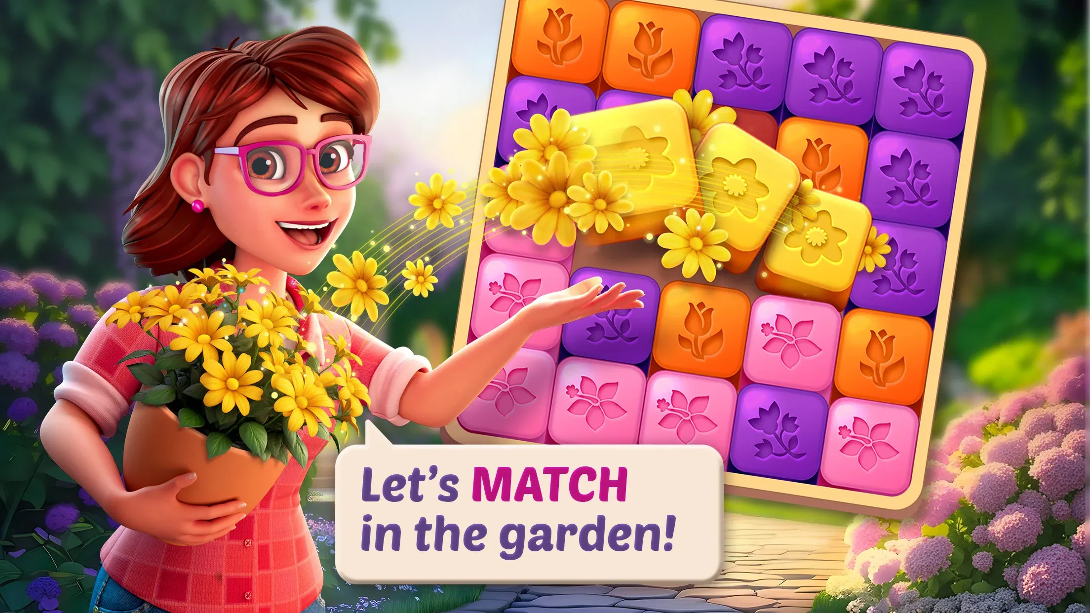 Lily's Garden v3.65.1 APK Мод (Много ресурсов) Screenshot 1