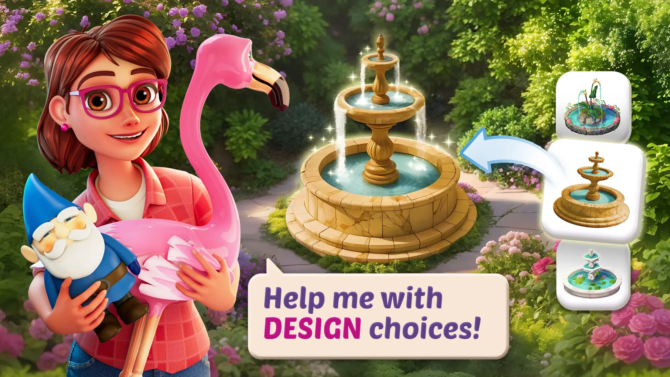 Lily's Garden v3.65.1 APK Мод (Много ресурсов) Screenshot 3
