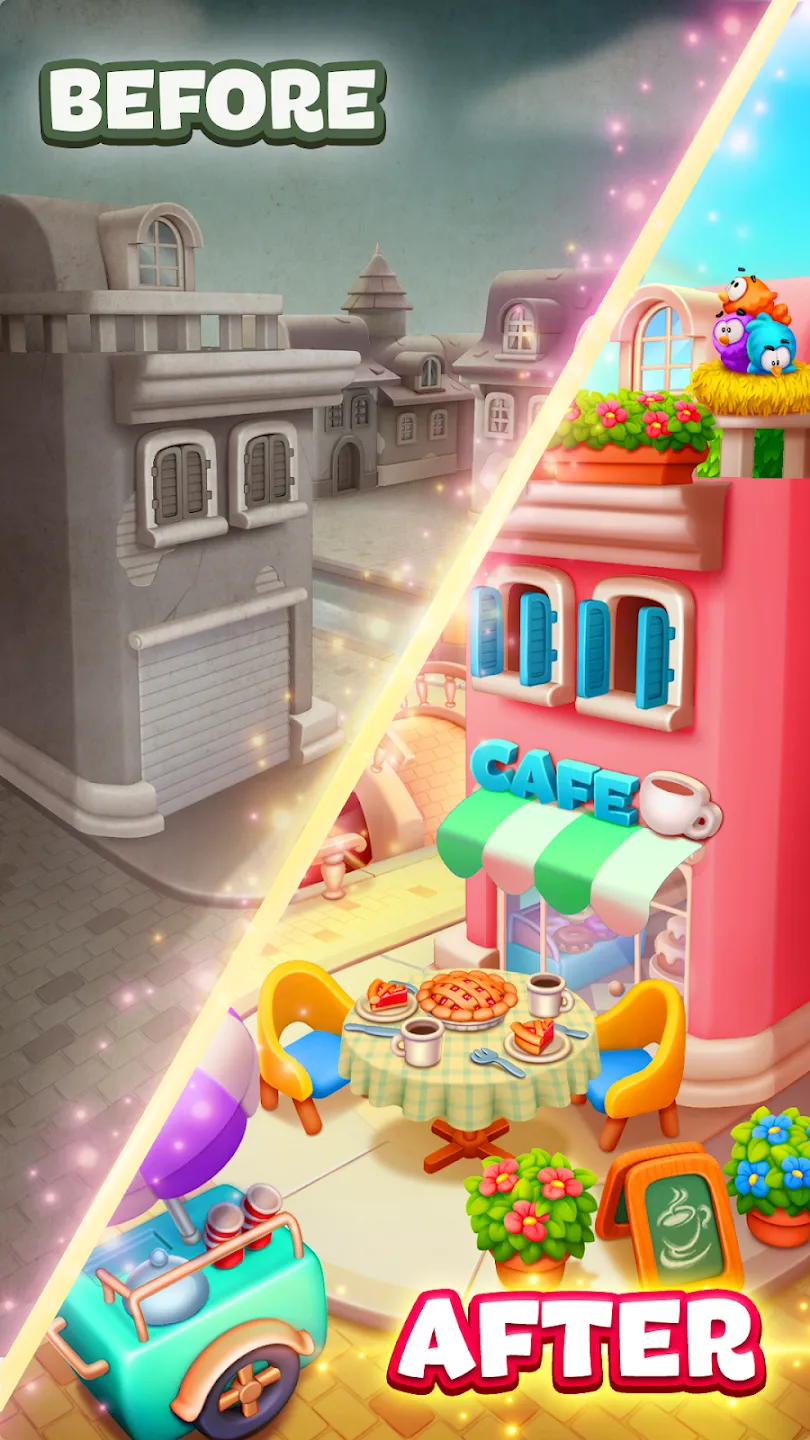 Toon Blast v22495 APK Мод (Много жизней) Screenshot 2