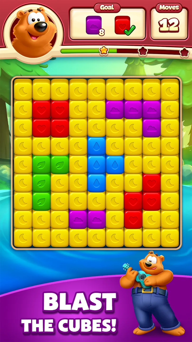 Toon Blast v22495 APK Мод (Много жизней) Screenshot 4
