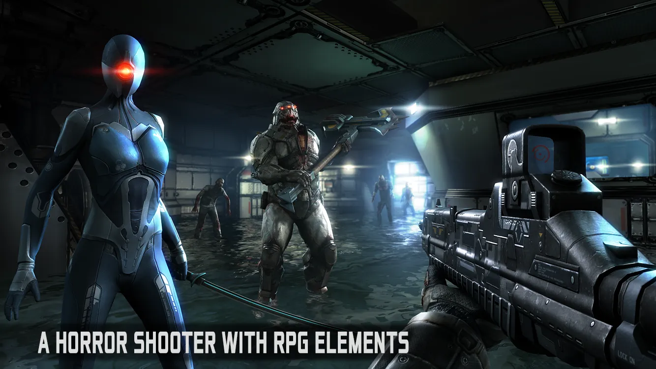 Dead Effect 2 v260304.2009 APK Мод (Бесконечные боеприпасы) Screenshot 3 Dead Effect 2 v260304.2009 APK Мод (Бесконечные боеприпасы) Screenshot 3