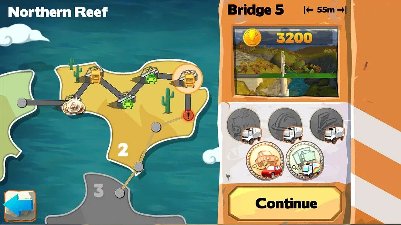 Bridge Constructor Playground v6.0 APK Мод (Полная версия) Screenshot 3