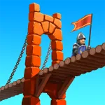 Скачать Bridge Constructor Medieval Мод (Полная версия) на Андроид