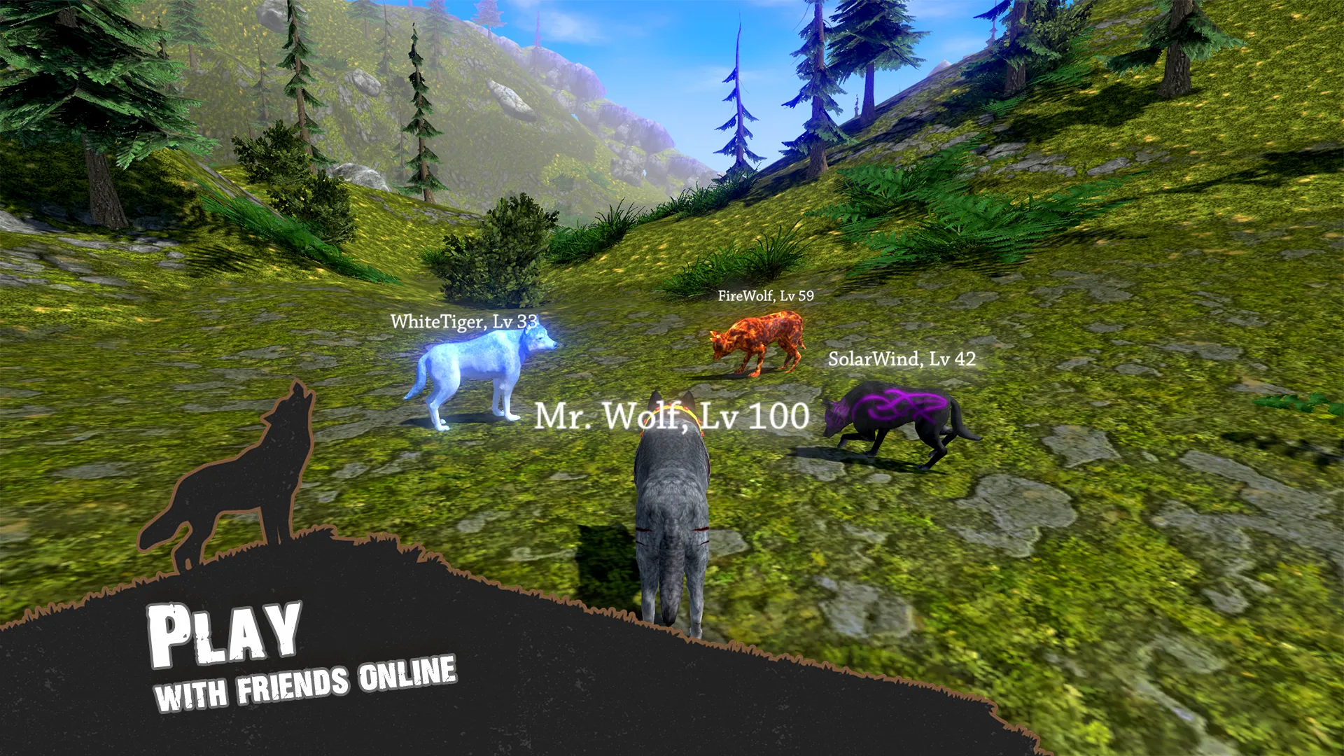 Симулятор Волка: Звери Волки v1.0.64 APK Мод (Бесплатные покупки) Screenshot 3 Симулятор Волка: Звери Волки v1.0.64 APK Мод (Бесплатные покупки) Screenshot 3