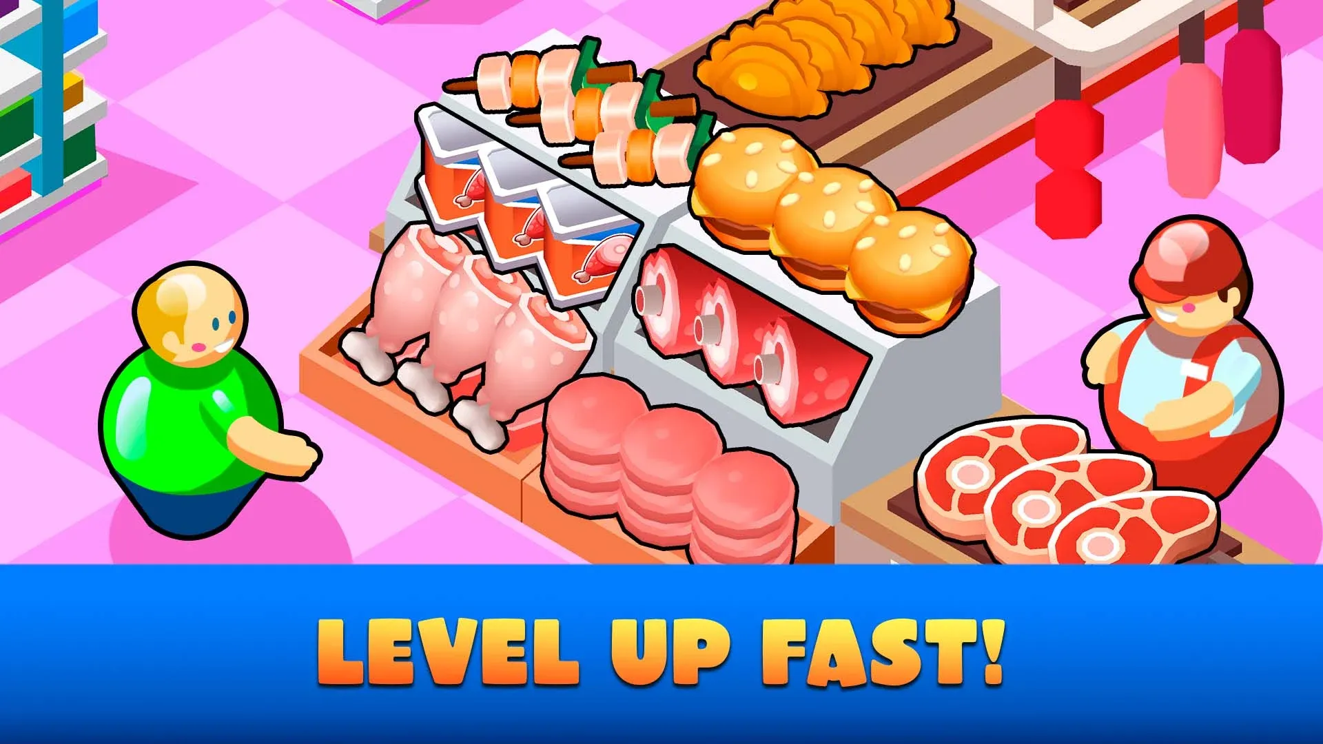 Idle Supermarket Tycoon v4.1.4 APK Мод (Меню, Много денег) Screenshot 1 Idle Supermarket Tycoon v4.1.4 APK Мод (Меню, Много денег) Screenshot 1