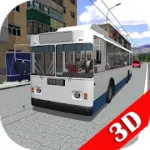 Скачать Симулятор троллейбуса 3D [мод: много денег] на Андроид
