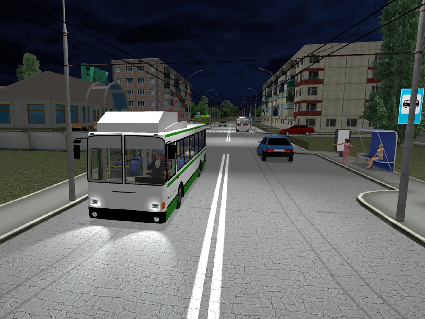 Симулятор троллейбуса 3D [мод: много денег] Screenshot 4