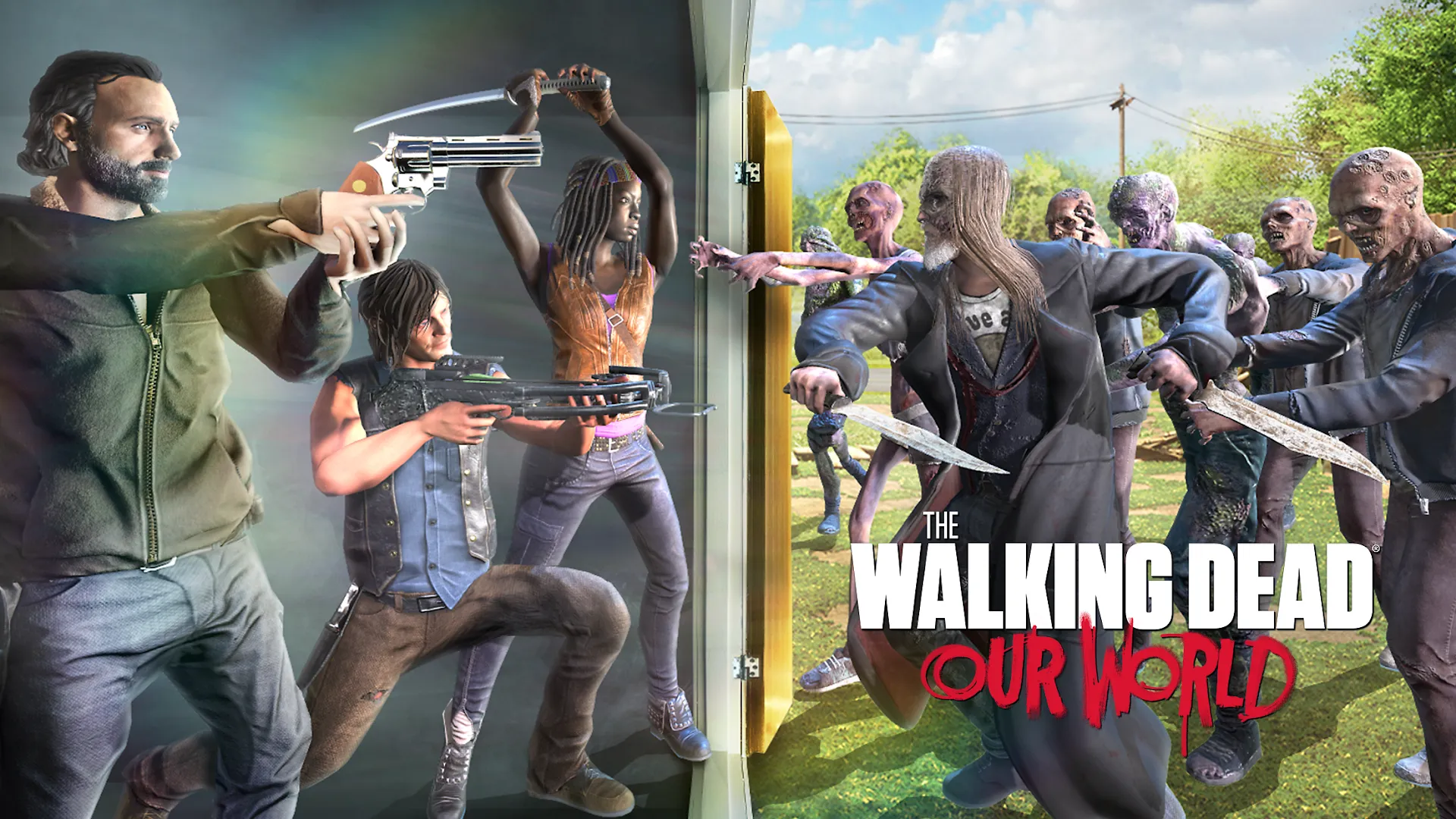The Walking Dead: Наш мир [мод: меню] Screenshot 1