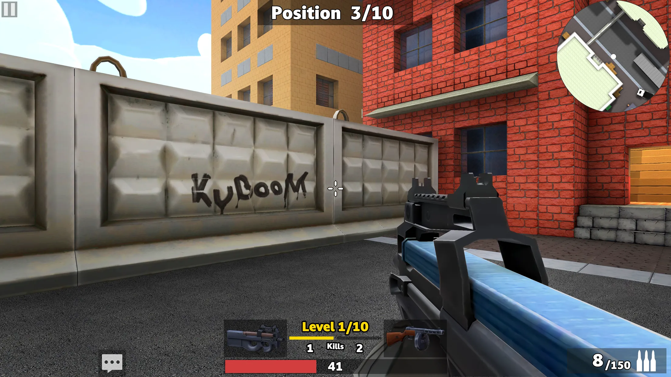 КУБУМ 3D v7.60 APK Мод (Меню, Тупые враги) Screenshot 1