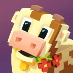 Скачать Blocky Farm Мод (Много денег) на Андроид