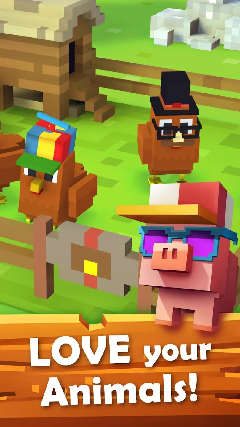 Blocky Farm v1.2.99 APK Мод (Много денег) Screenshot 2