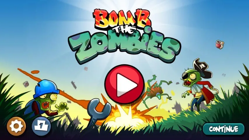 Bomb The Zombies Screenshot 1