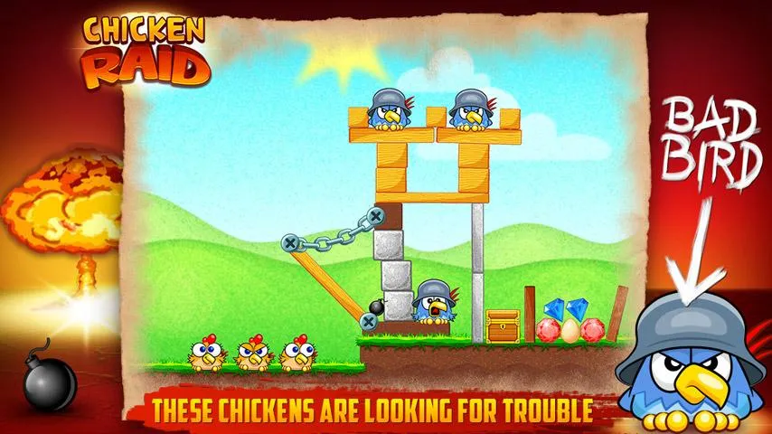 Chicken Raid Screenshot 1 Chicken Raid Screenshot 1