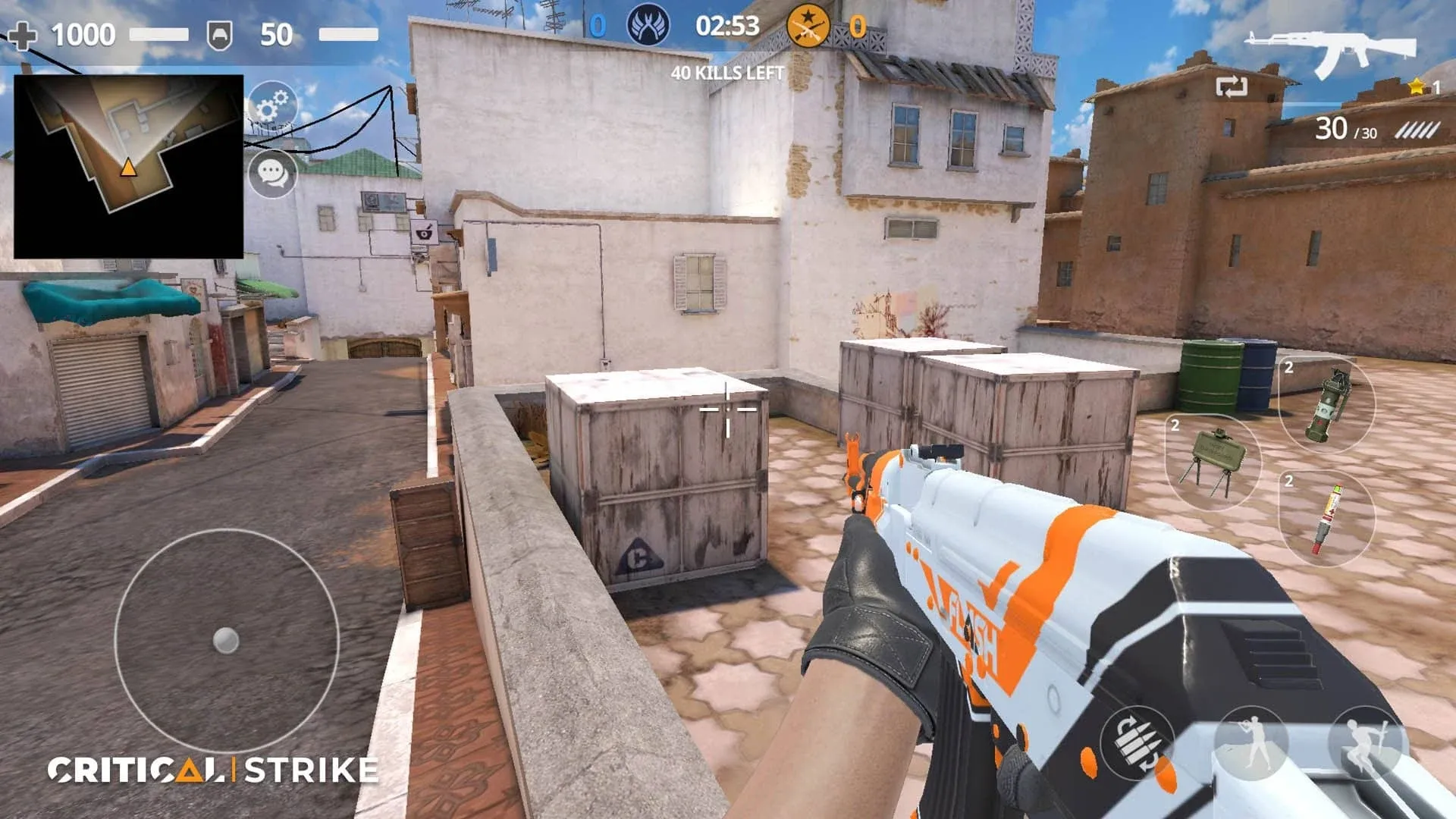Critical Strike CS: Online FPS v14.6102 APK Мод (Меню, Много патронов и ключей) Screenshot 1