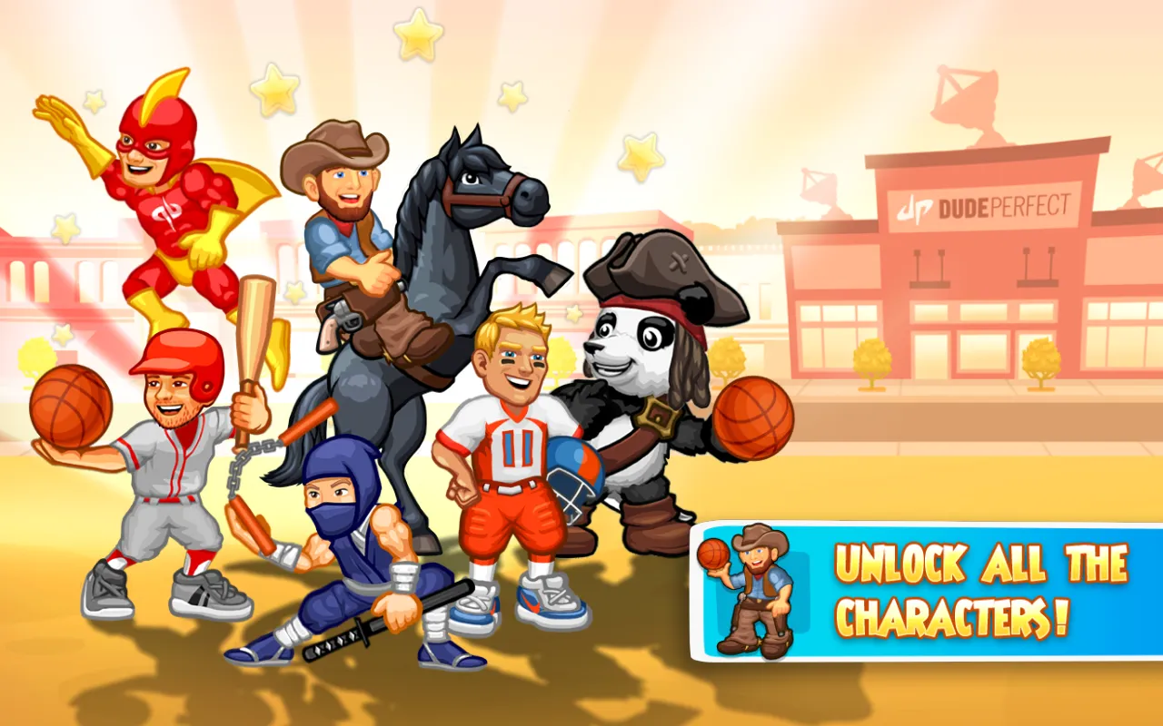 Dude Perfect 2 [мод: много денег] Screenshot 4
