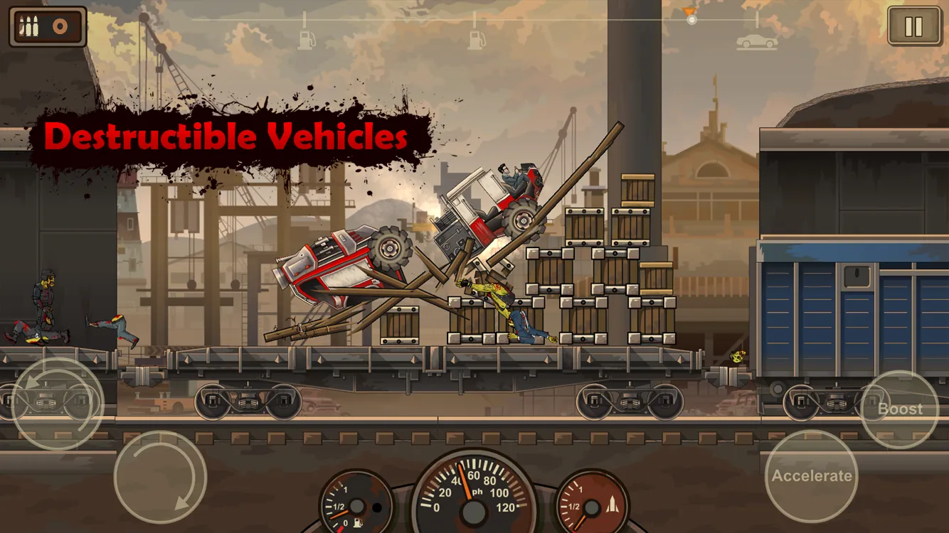 Earn to Die 2 v1.4.58 APK Мод (Много денег) Screenshot 3 Earn to Die 2 v1.4.58 APK Мод (Много денег) Screenshot 3