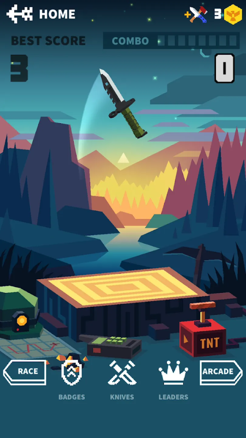 Flippy Knife: Мастер ножей v2.3.10 APK Мод (Много денег) Screenshot 5