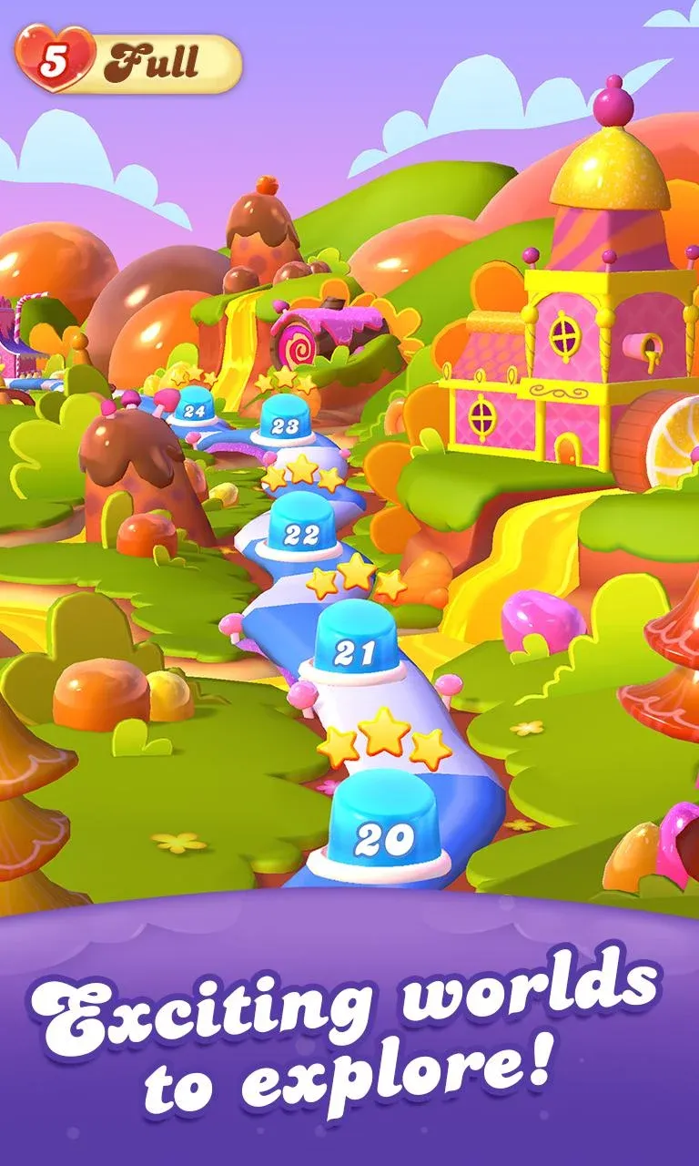 Candy Crush Friends Saga v5.1.1.0 APK Мод (Много жизней) Screenshot 4 Candy Crush Friends Saga v5.1.1.0 APK Мод (Много жизней) Screenshot 4