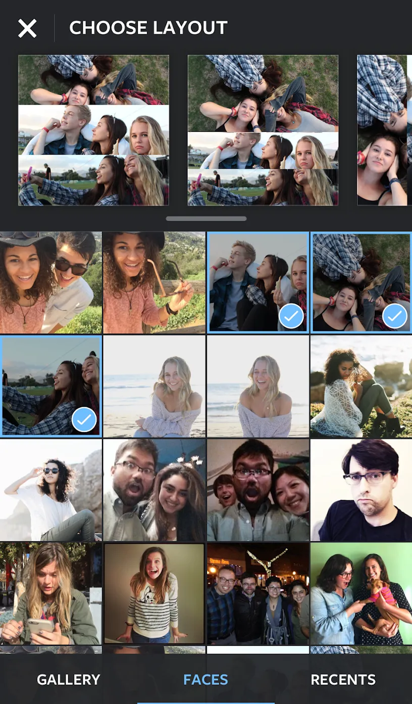 Layout from Instagram Screenshot 2