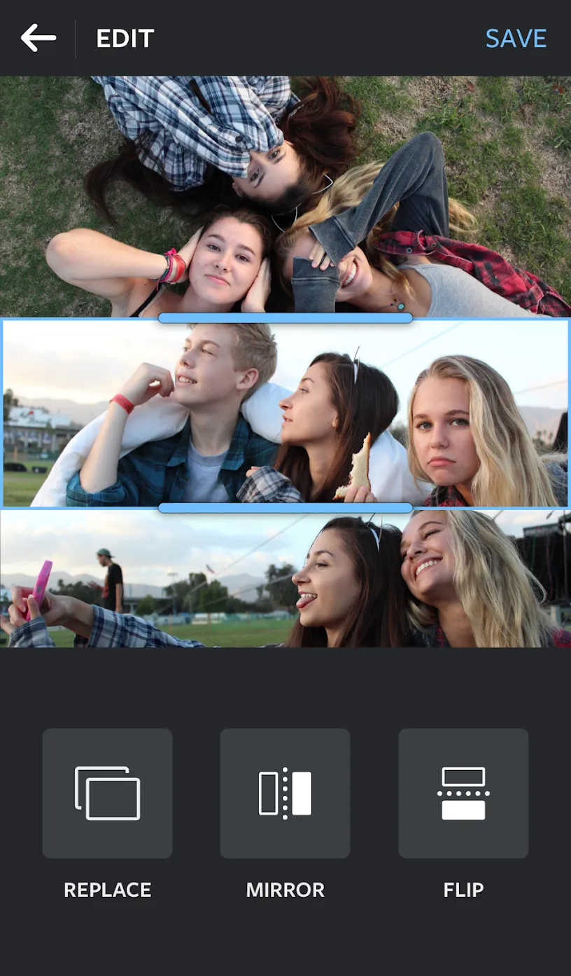 Layout from Instagram Screenshot 3