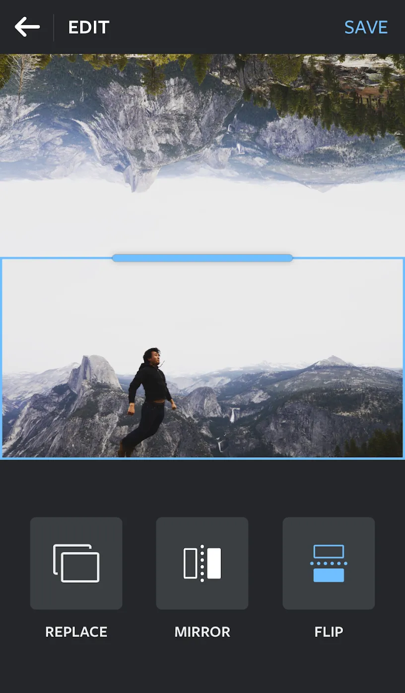 Layout from Instagram Screenshot 4