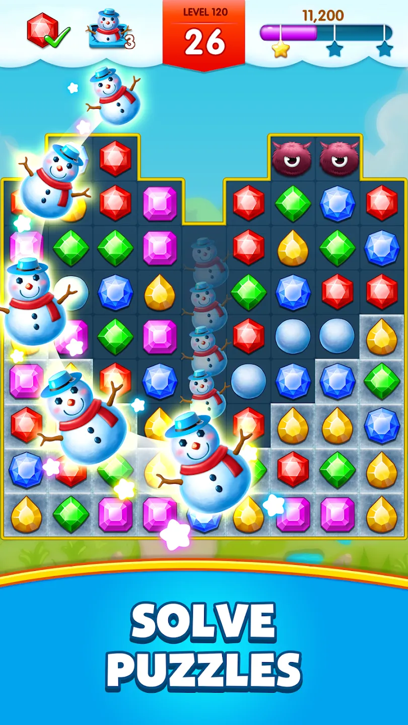 Jewels Legend v3.21.0 APK Мод (Много денег) Screenshot 2