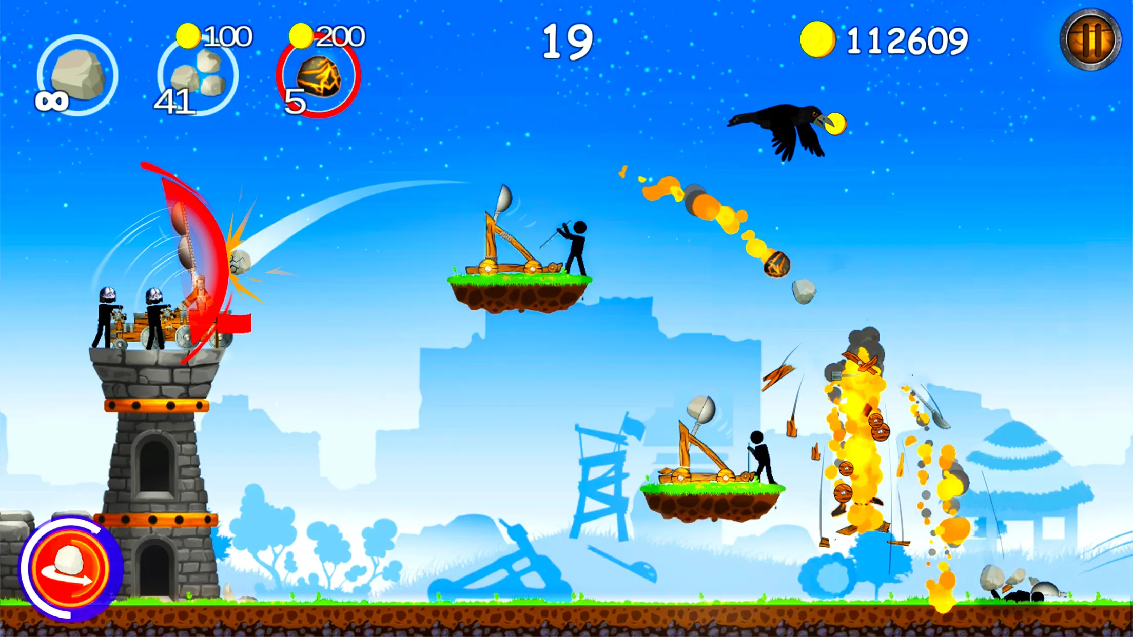 Катапульта v1.9.0 APK Мод (Много монет) Screenshot 3