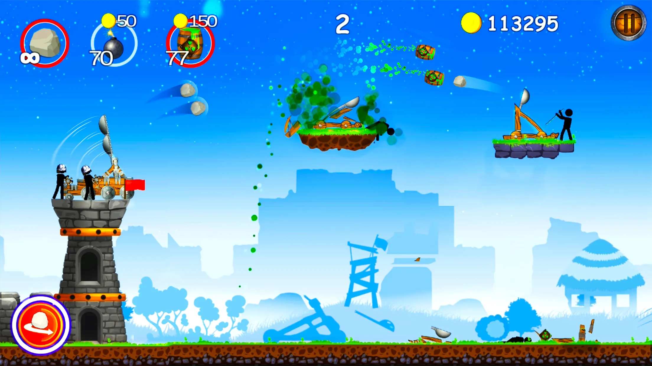 Катапульта v1.9.0 APK Мод (Много монет) Screenshot 4