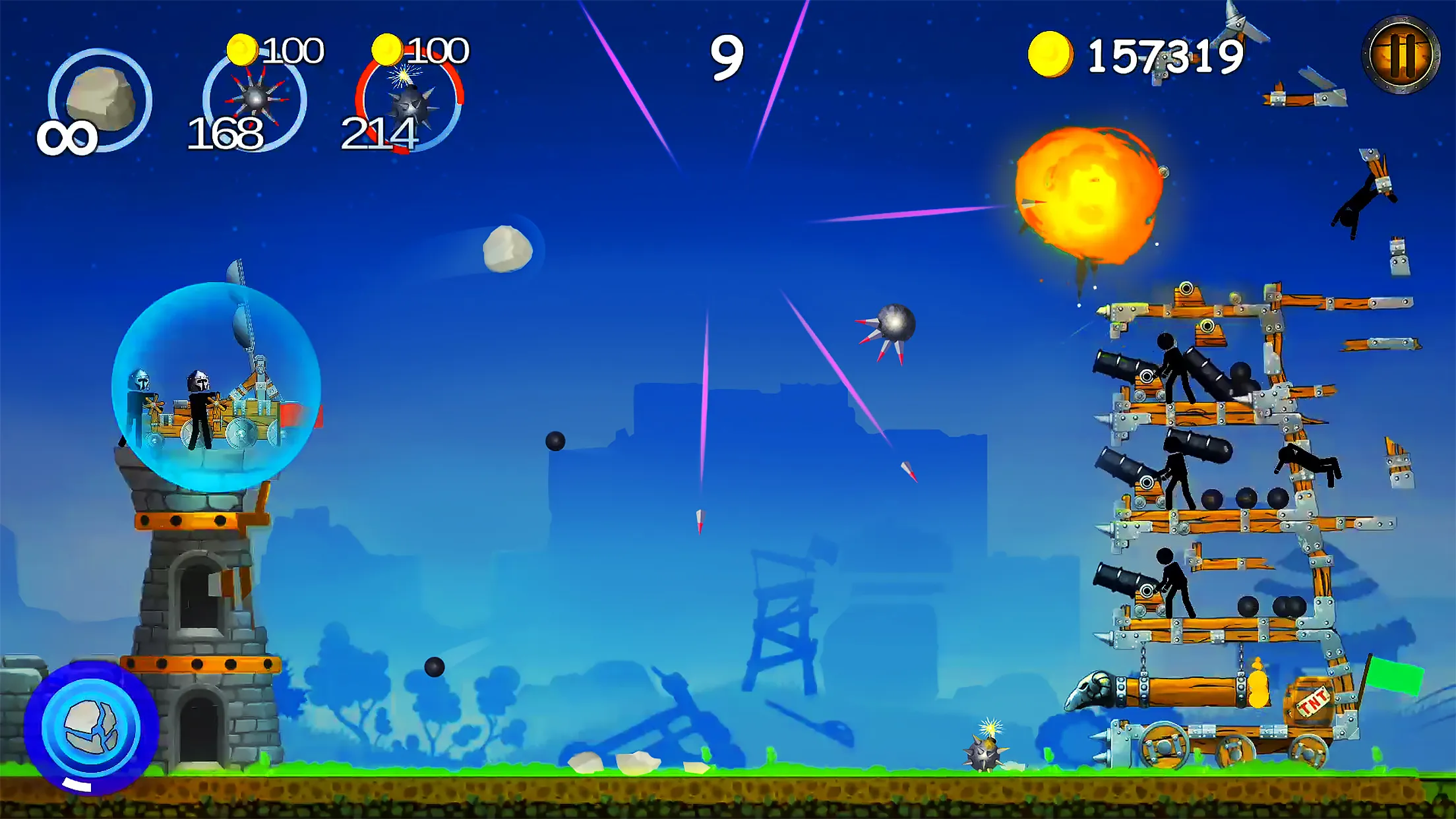 Катапульта v1.9.0 APK Мод (Много монет) Screenshot 5