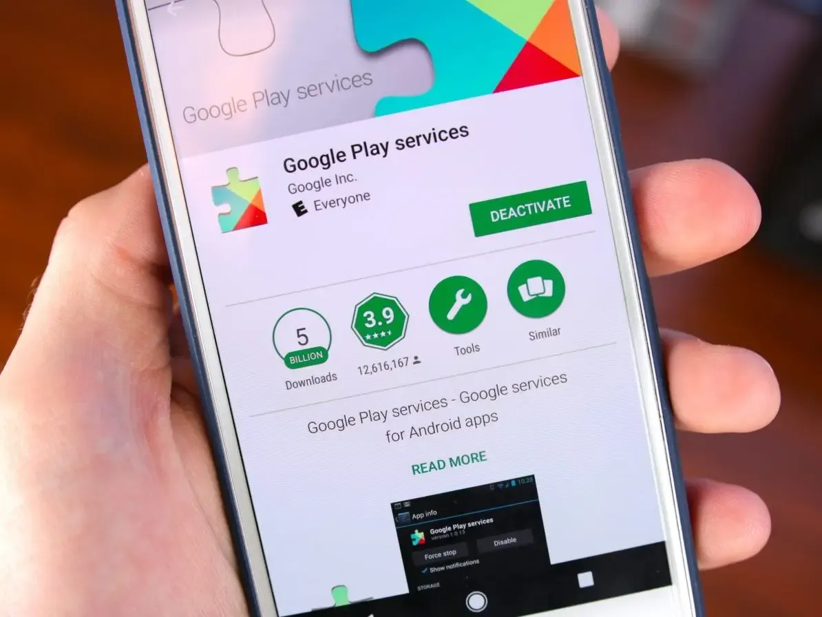 Сервисы Google Play Screenshot 3