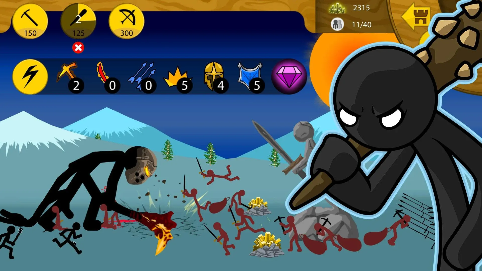 Stick War: Legacy v2026.1.787 APK Мод (Много денег) Screenshot 5