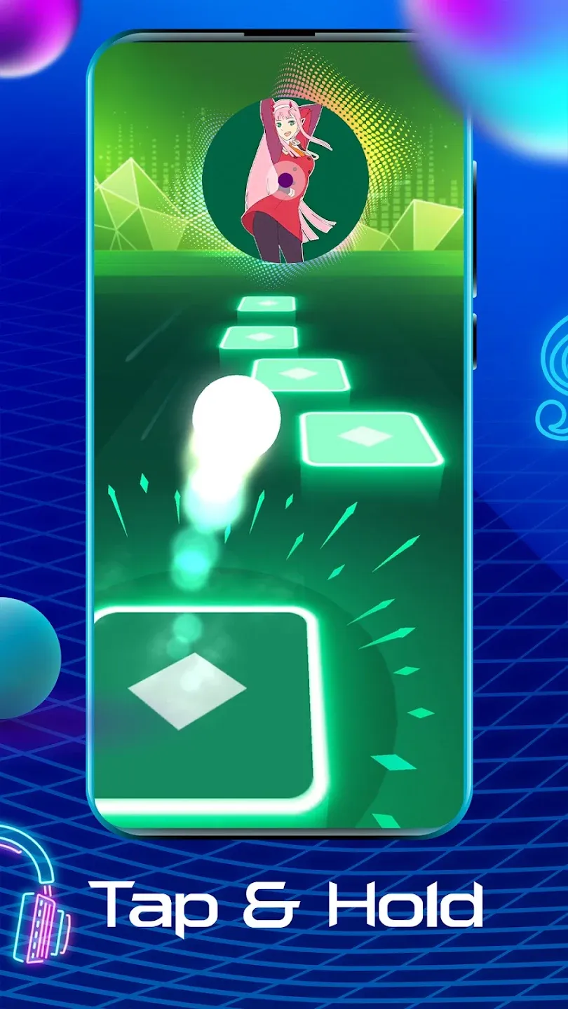 Tiles Hop: EDM Rush! v8.7.5 APK Мод (Всё открыто) Screenshot 2