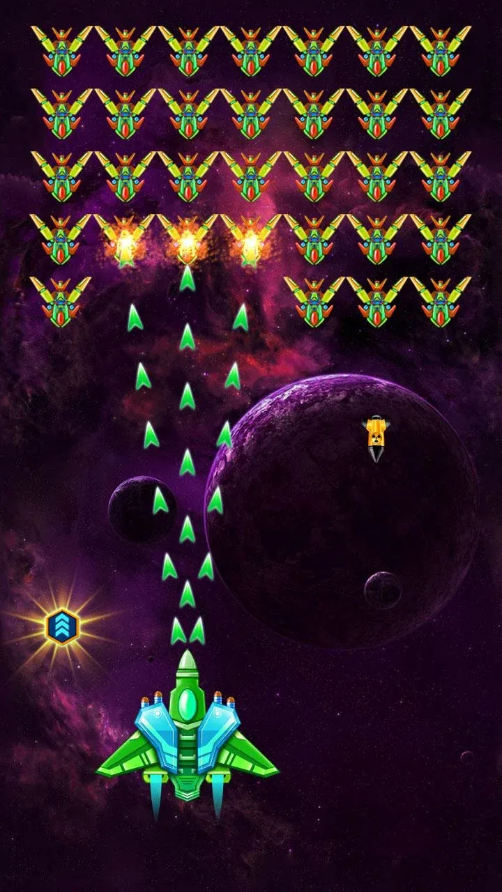 Galaxy Attack (Premium) v52.0 APK Мод (Всё открыто) Screenshot 1