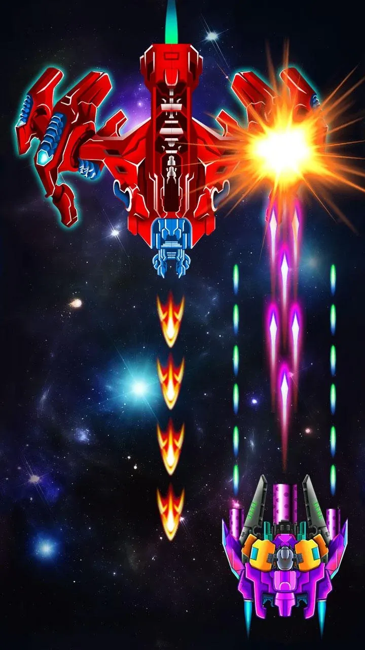 Galaxy Attack (Premium) v52.0 APK Мод (Всё открыто) Screenshot 2