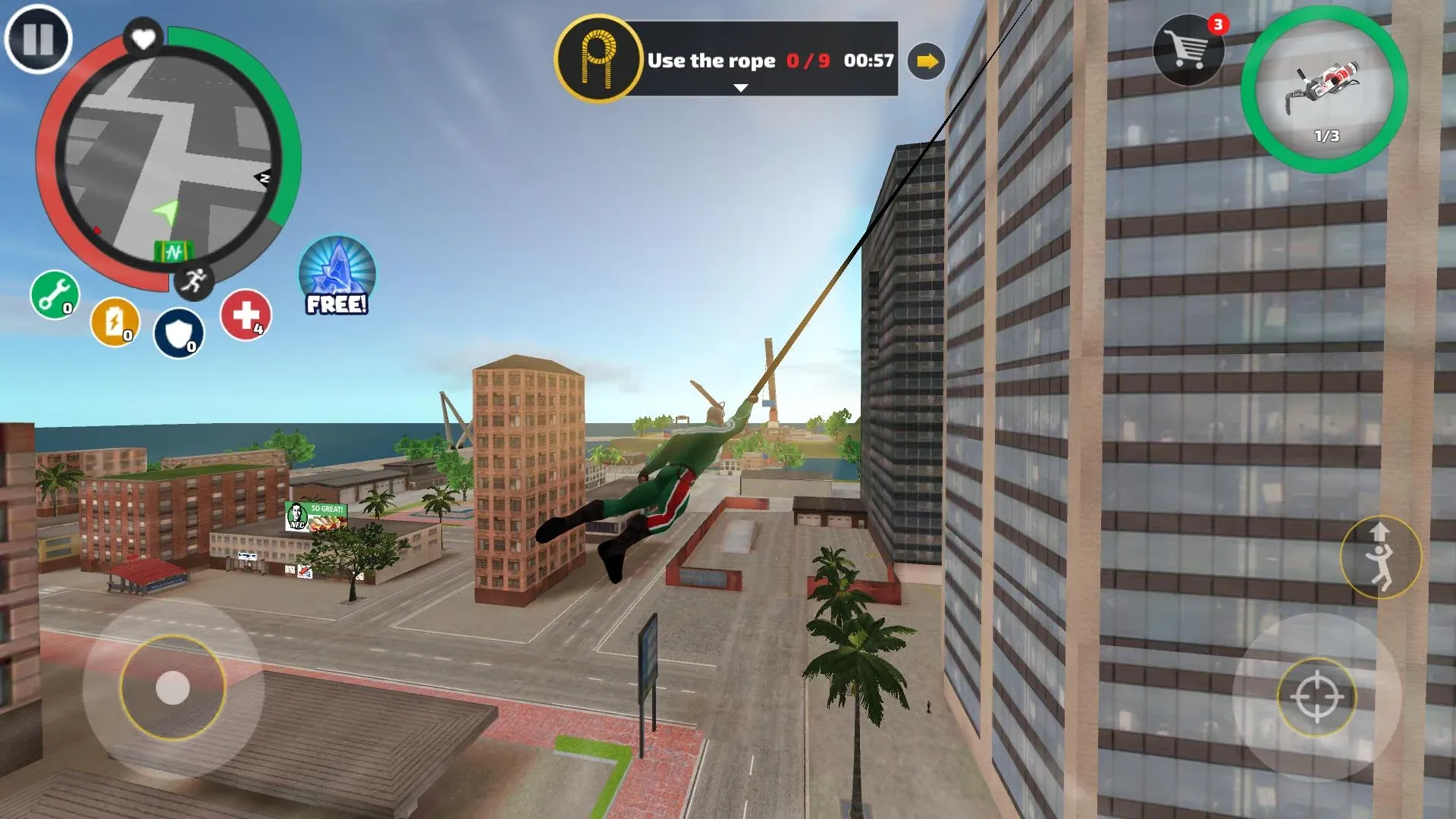 Rope Hero: Vice Town v7.1.6 APK Мод (Много денег) Screenshot 2