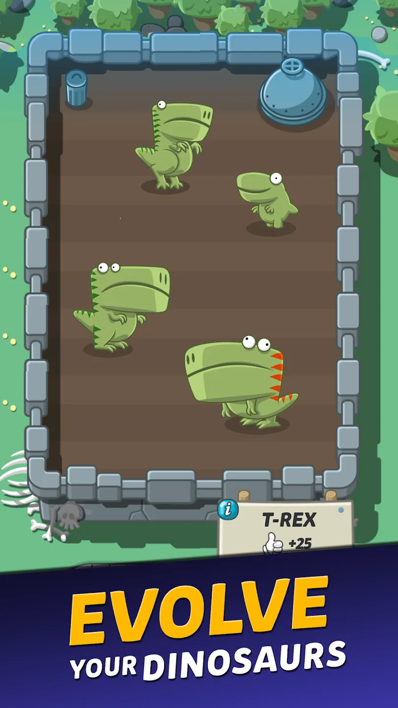 Crazy Dino Park v2.32 APK Мод (Много денег) Screenshot 4 Crazy Dino Park v2.32 APK Мод (Много денег) Screenshot 4