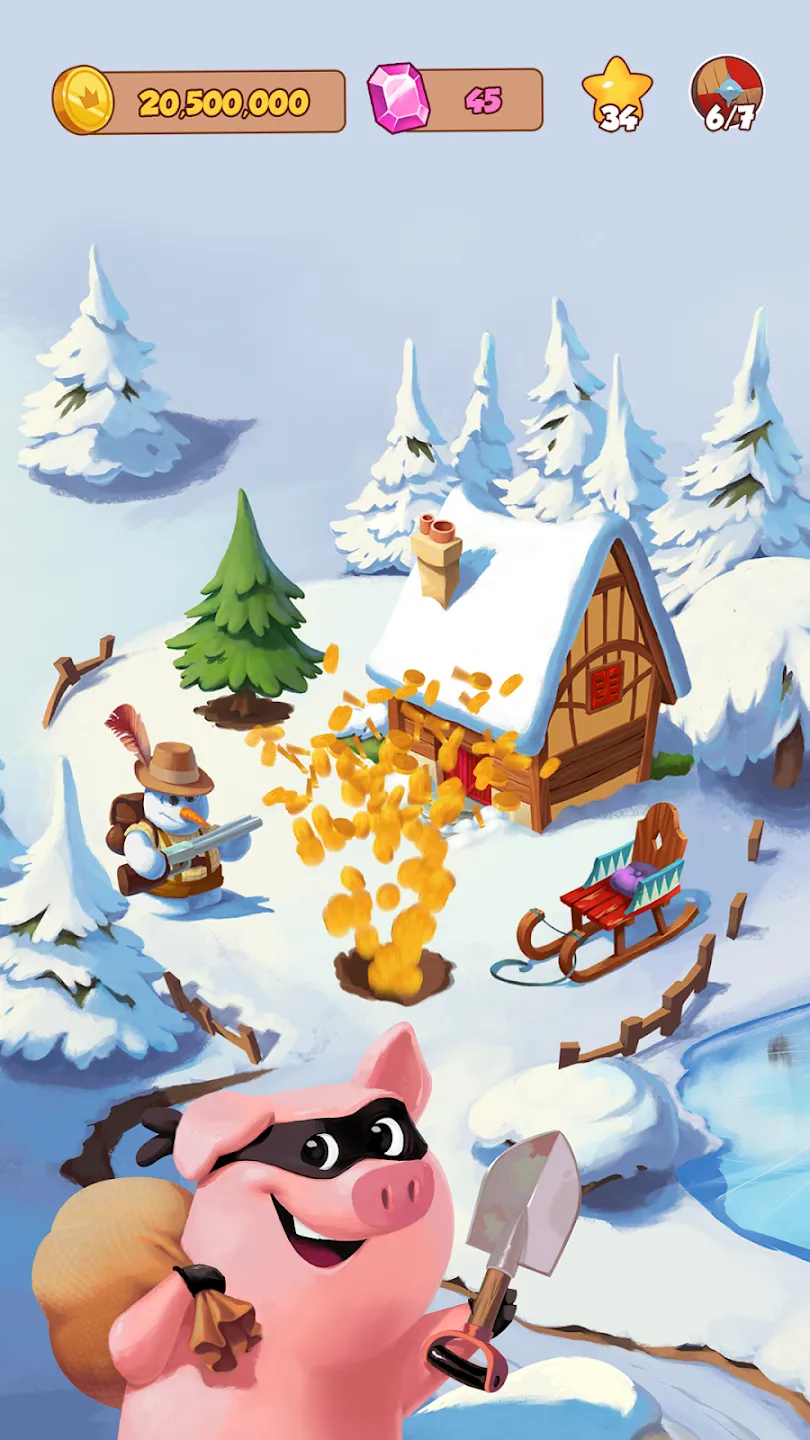 Coin Master v3.5.2550 APK Мод (Меню, Много карт) Screenshot 4