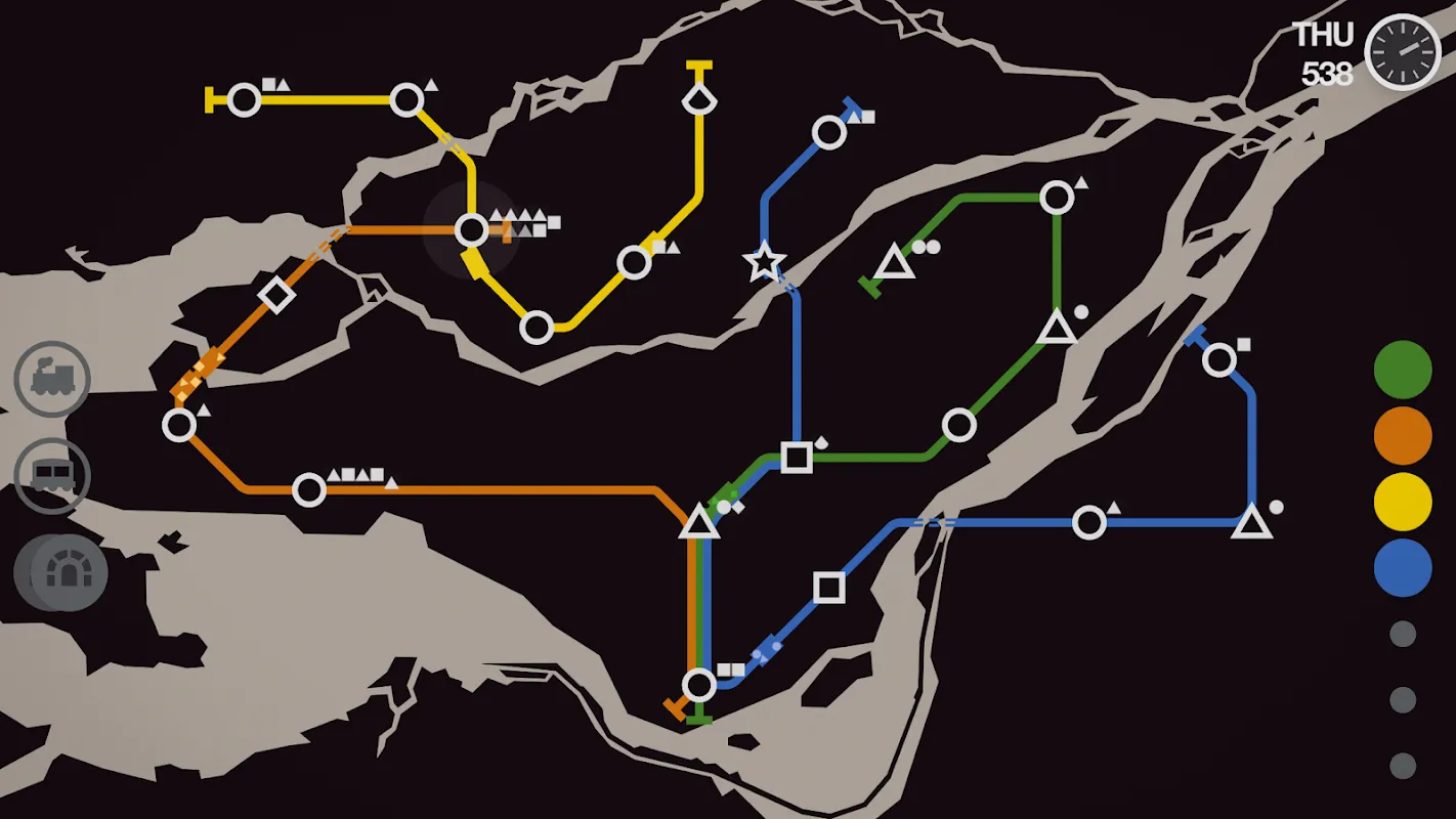 Mini Metro v2.57.1 APK Мод (Всё открыто, Все уровни разблокированы) Screenshot 2