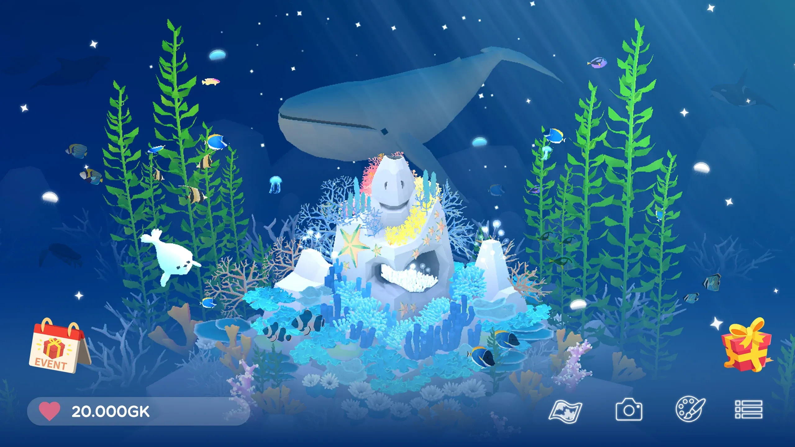 Tap Tap Fish - AbyssRium v1.95.0 APK Мод (Меню, Много денег) Screenshot 4