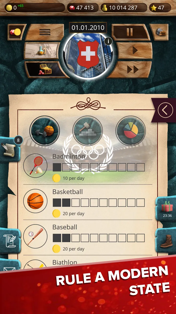 Эпоха Современности 1 – Симулятор Президента v1.0.114 APK Мод (Много денег) Screenshot 4